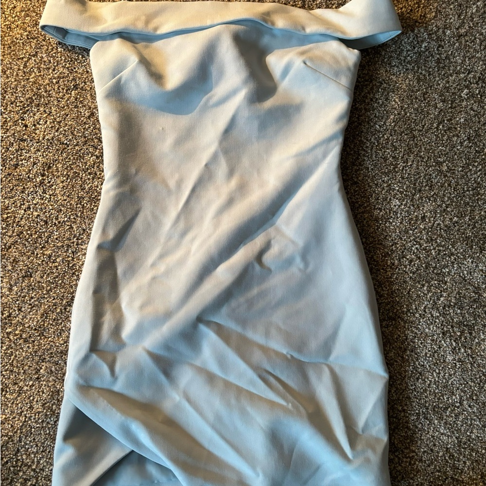 Elizabeth and James baby blue size 0 mini dress